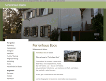 Tablet Screenshot of ferienhaus-boos.de